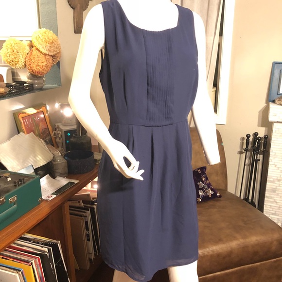 navy blue frock